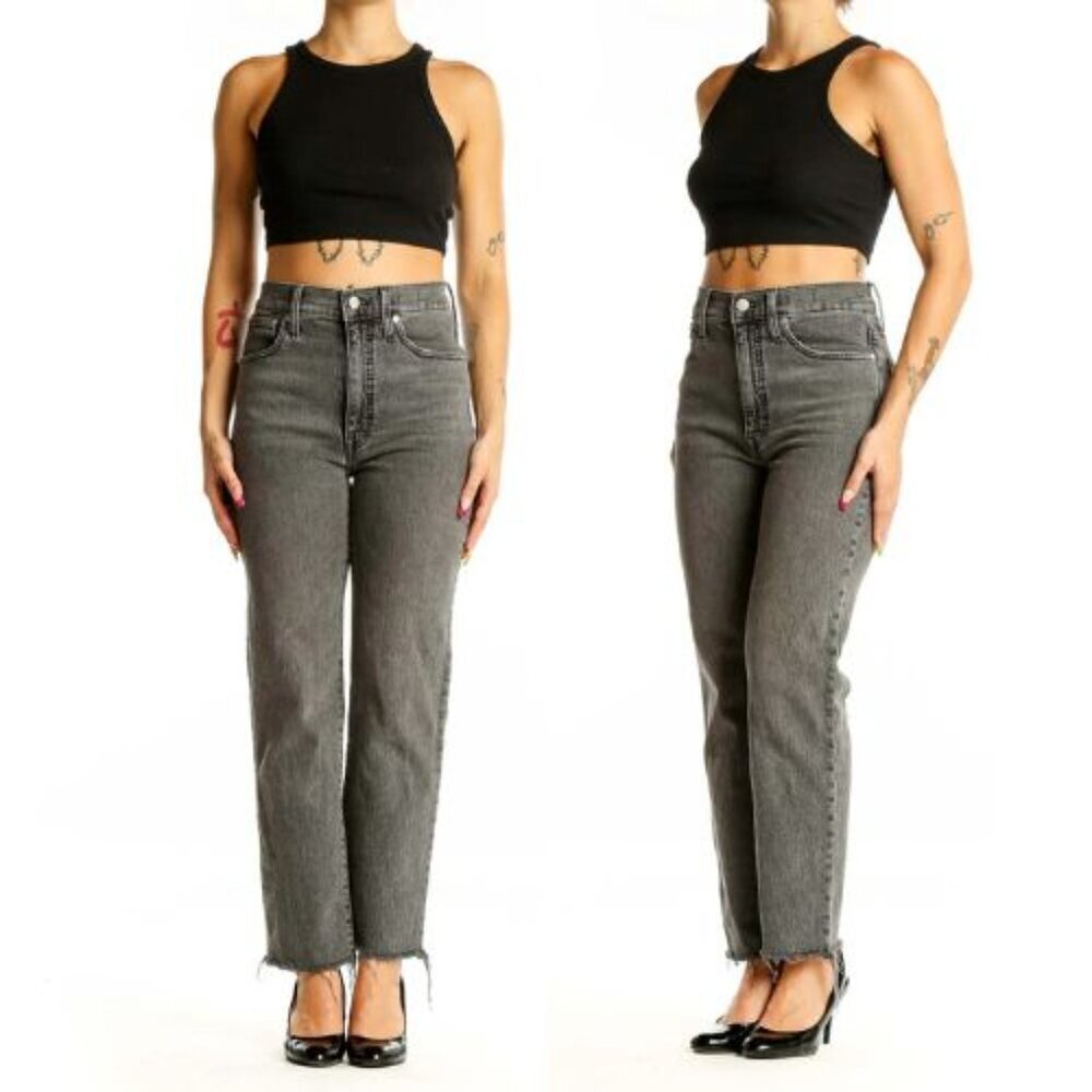 Madewell Gray The Perfect Vintage Jeans Size 24 - 23943